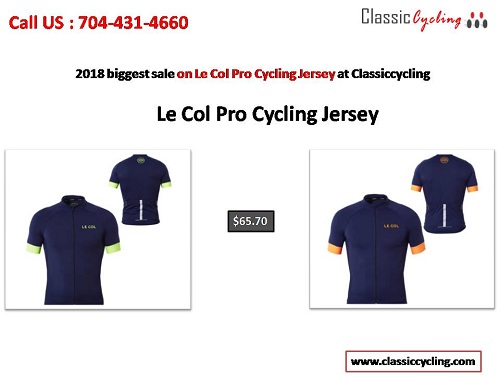 Image for Le Col Pro Cycling Jersey on 2018 summer Sale | Classic Cycling with ID of: 2675340