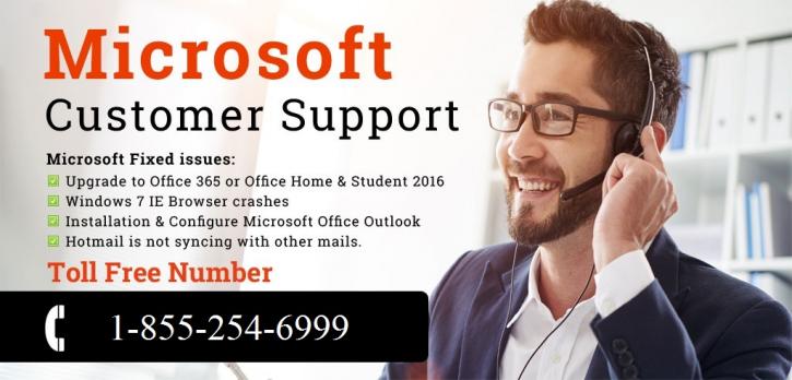 Image for Microsoft Customer Care Number 1-855-254-6999 with ID of: 2679888