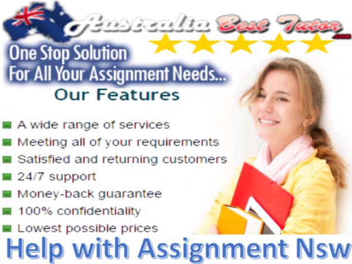 Image for Help with Assignment for all New South Wales with ID of: 2683070