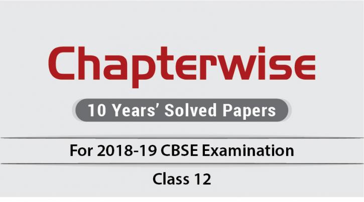 Image for Chapterwise 10 Years Solved Question Papers Class 12 with ID of: 2684802