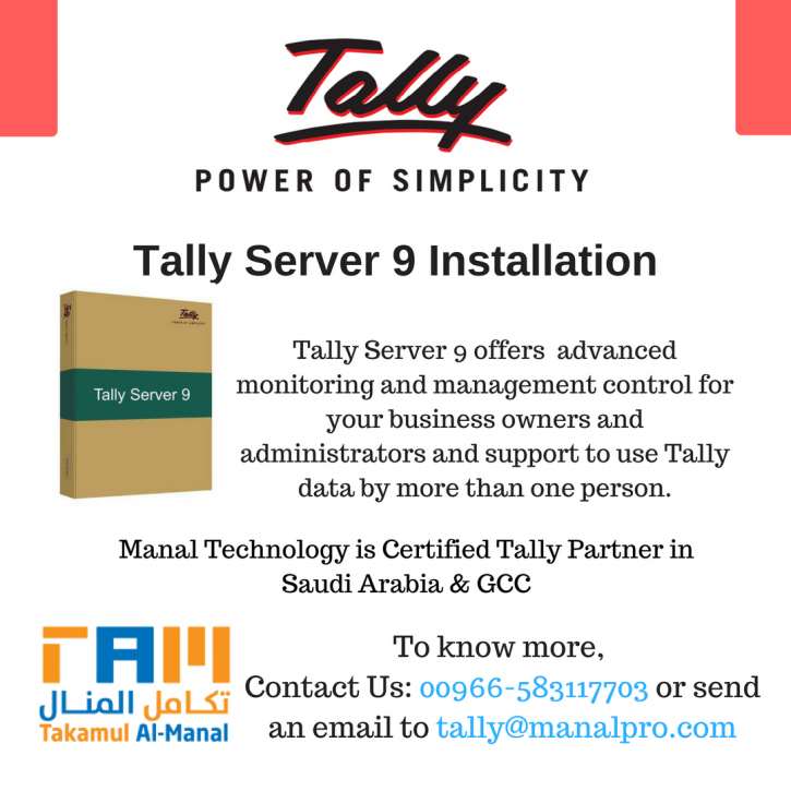 Image for Tally Server 9 Installation with ID of: 2691296