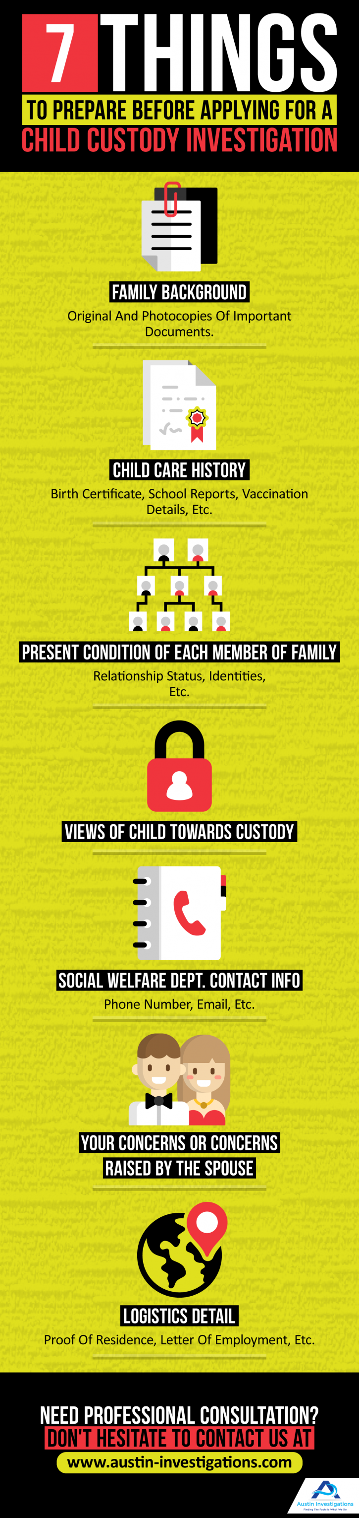 Image for 7 Things To Prepare Before Applying For A Child Custody Investigation with ID of: 2704073
