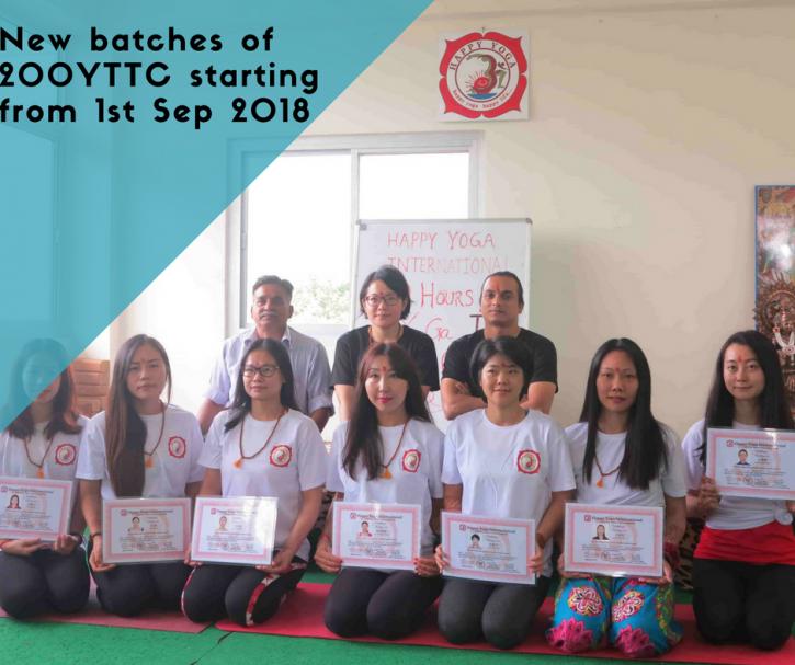 Image for 200 HOURS YOGA TEACHER TRAINING COURSES RISHIKESH | HAPPY YOGA INTERNATIONAL YOGA SCHOOL with ID of: 2705160