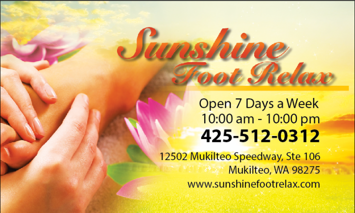 Image for Sunshine Foot Relax with ID of: 2732114