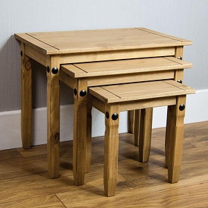 Image for Shop Pine Nest of Tables in UK with ID of: 2759239
