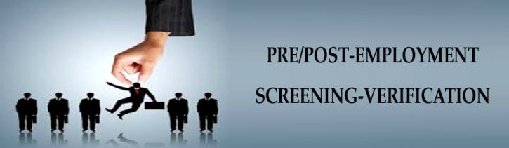 Image for Post Employment Screening with ID of: 2761108