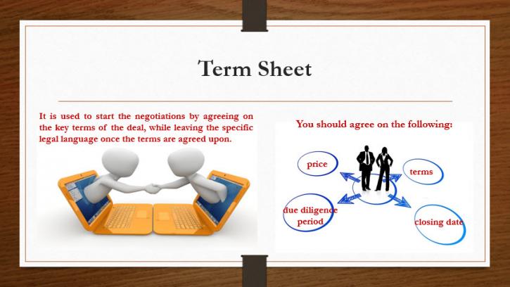Image for Prepare a Term Sheet with the help of Enterslice with ID of: 2799121