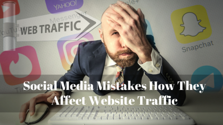 Image for Social Media Mistakes How They Affect Website Traffic with ID of: 2803170