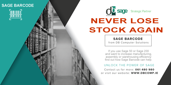Image for SAGE BARCODE FROM DB COMPUTER SOLUTIONS with ID of: 2816421