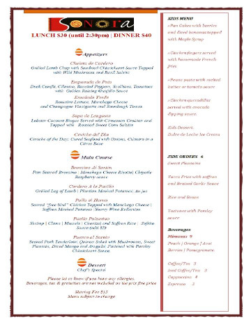 Image for Sonora Restaurant with ID of: 2823462