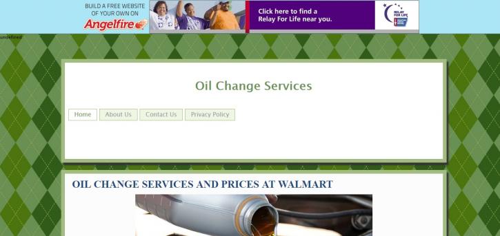 Image for oil change services with ID of: 2825042