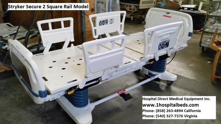 Image for Stryker Secure 2 Hospital Beds Reconditioned and Refurbished with ID of: 2875438