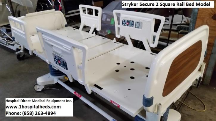 Image for Stryker Secure 2 Hospital Beds Reconditioned and Refurbished with ID of: 2875439