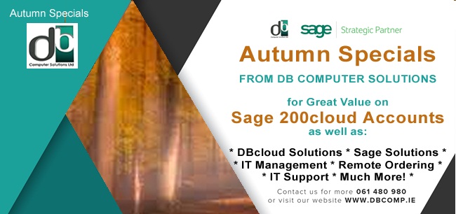 Image for AUTUMN SPECIALS FROM DB COMPUTER SOLUTIONS with ID of: 2878357