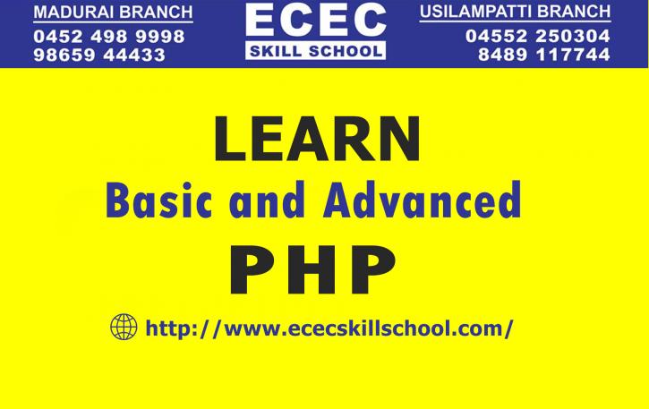 Image for Advanced PHP Coaching Classes in Madurai with ID of: 2879516