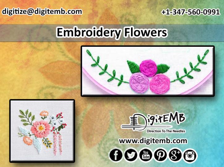 Image for Embroidery Flowers with ID of: 2883839