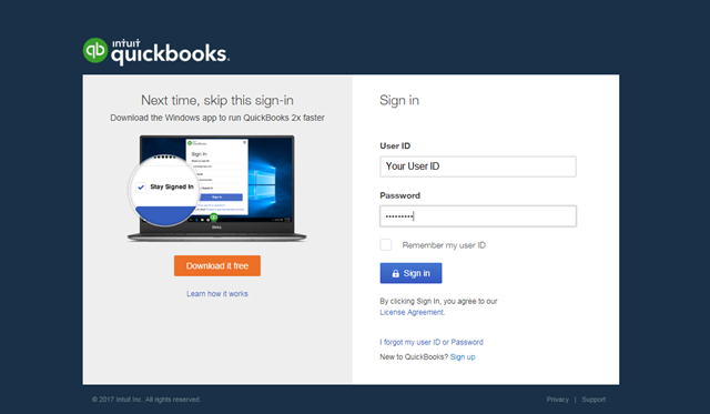 Image for Quickbooks login | quickbooks.com | online quickbooks login with ID of: 2899551