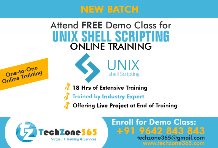 Image for Unix Shell Scripting Online Training with ID of: 2901579