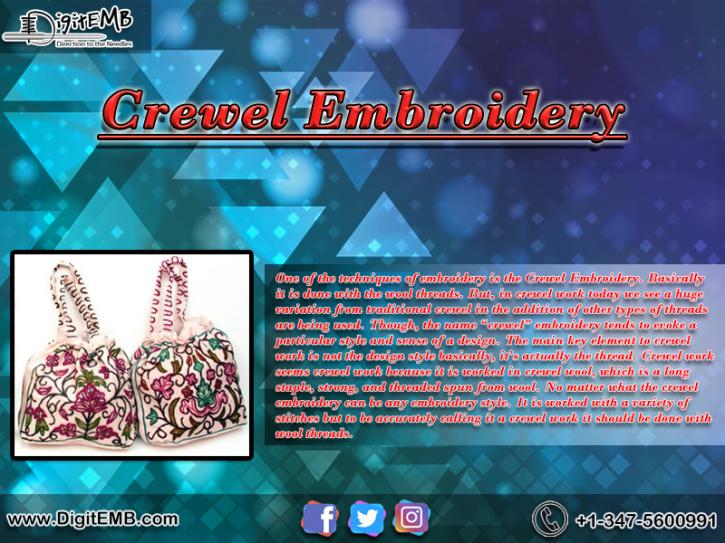 Image for Crewel Embroidery with ID of: 2917663