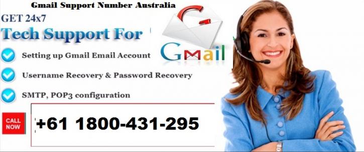 Image for Gmail Support Number Australia +61-1800-431-295 with ID of: 2919772