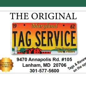 Image for Maryland Tag Services with ID of: 2924649