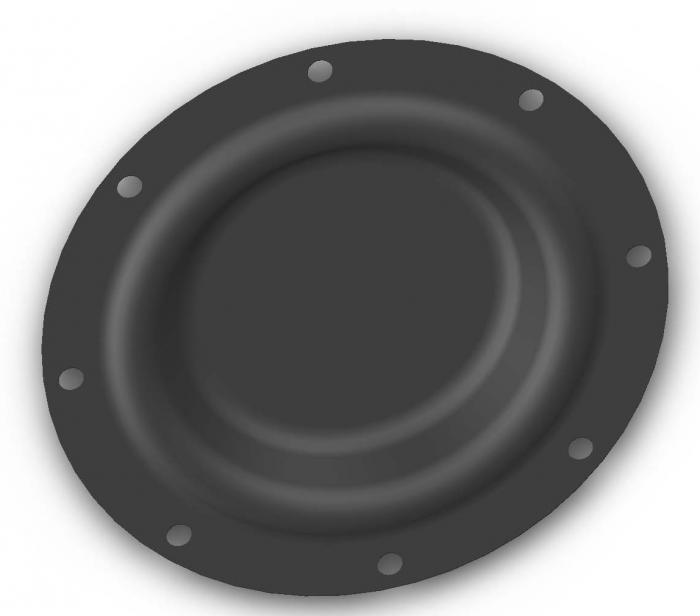 Image for Molded Rubber diaphragm with ID of: 2929230