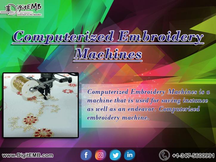 Image for Computerized Embroidery Machines with ID of: 2934242