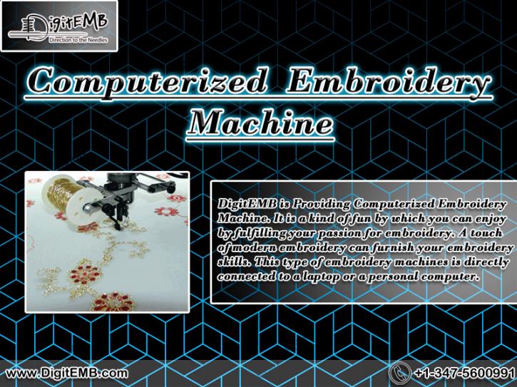 Image for Computerized Embroidery Machine with ID of: 2937006