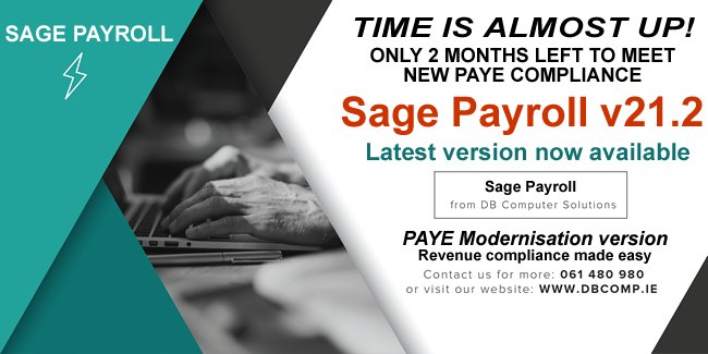 Image for TIME IS ALMOST UP Comply with 1 Jan 19 New PAYE Compliance Now! with ID of: 2944123