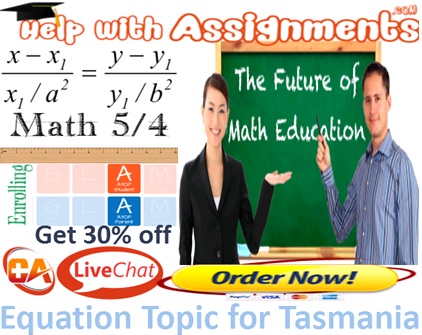 Image for Get Solution from Equation Topic for Tasmania with ID of: 2954973