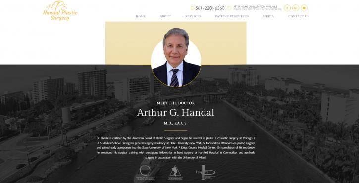 Image for Handal Plastic Surgery: Dr Arthur G. Handal, MD with ID of: 2972764