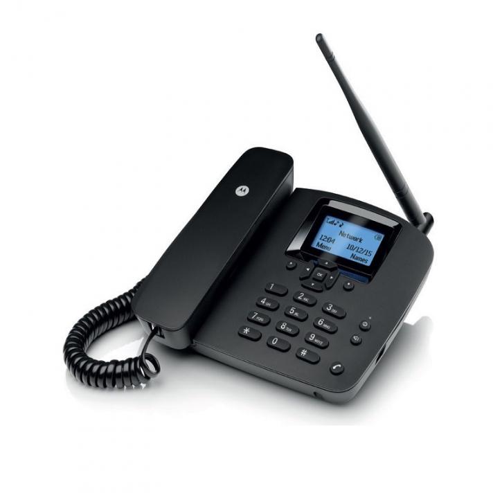 Image for Buy Motorola GSM SIM Fixed Wireless Phone Fw 200 L Black. with ID of: 2974706