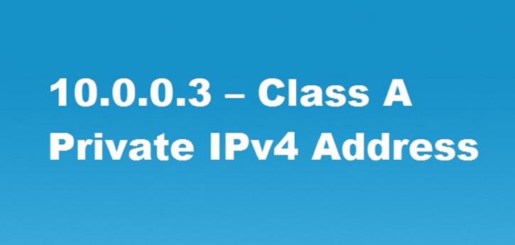 Image for 10.0.0.3 with ID of: 3009458