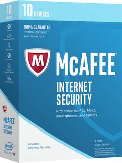 Image for Mcafee internet security 2017 with ID of: 3010682
