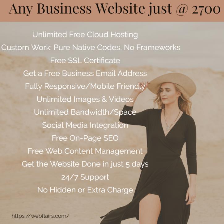 Image for Best Website Designing at low cost with free domain hosting with ID of: 3026589