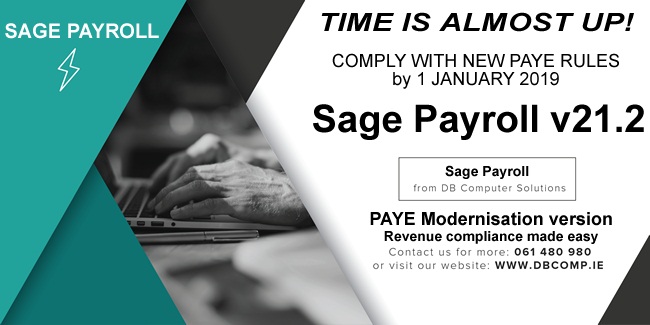 Image for SAGE PAYROLL V 21.2 FROM DB COMPUTER SOLUTIONS with ID of: 3031489