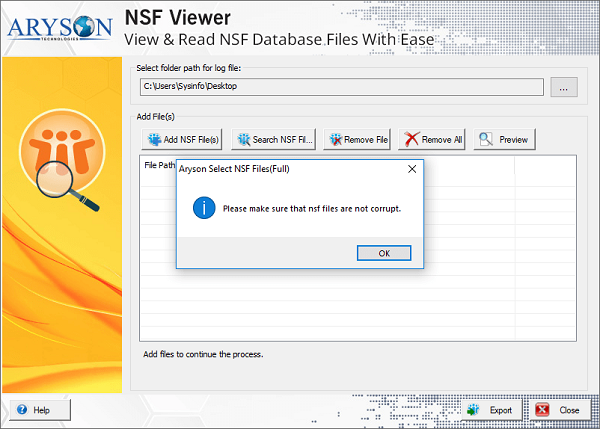 Image for Try NSF Viewer to View Lotus Notes NSF files with ID of: 3031880