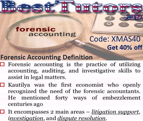 Image for Forensic Accounting Definition and its Essentials with ID of: 3034983