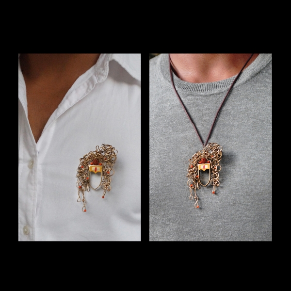 Image for Wooden Buttons | Handmade Brooches with ID of: 3058328