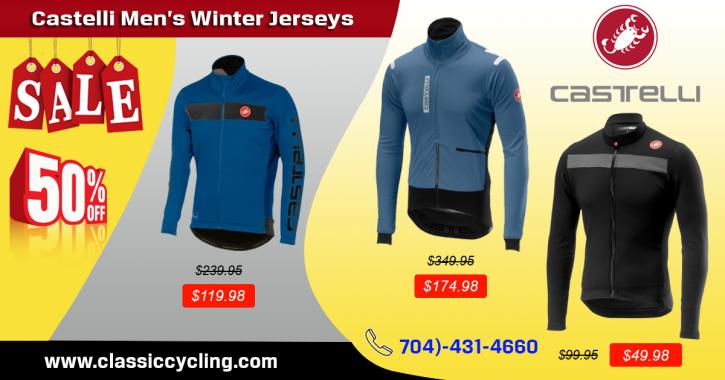 Image for Exclusive Offer on Castelli Men Winter Jersey – Classic Cycling with ID of: 3066261