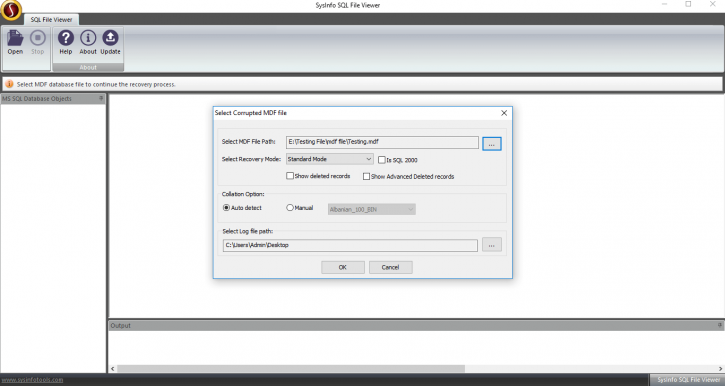 Image for SysInfoTools Free SQL Viewer with ID of: 3067354