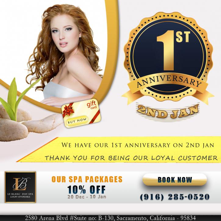 Image for It is our Spa Anniversary on 2nd Jan. with ID of: 3068112
