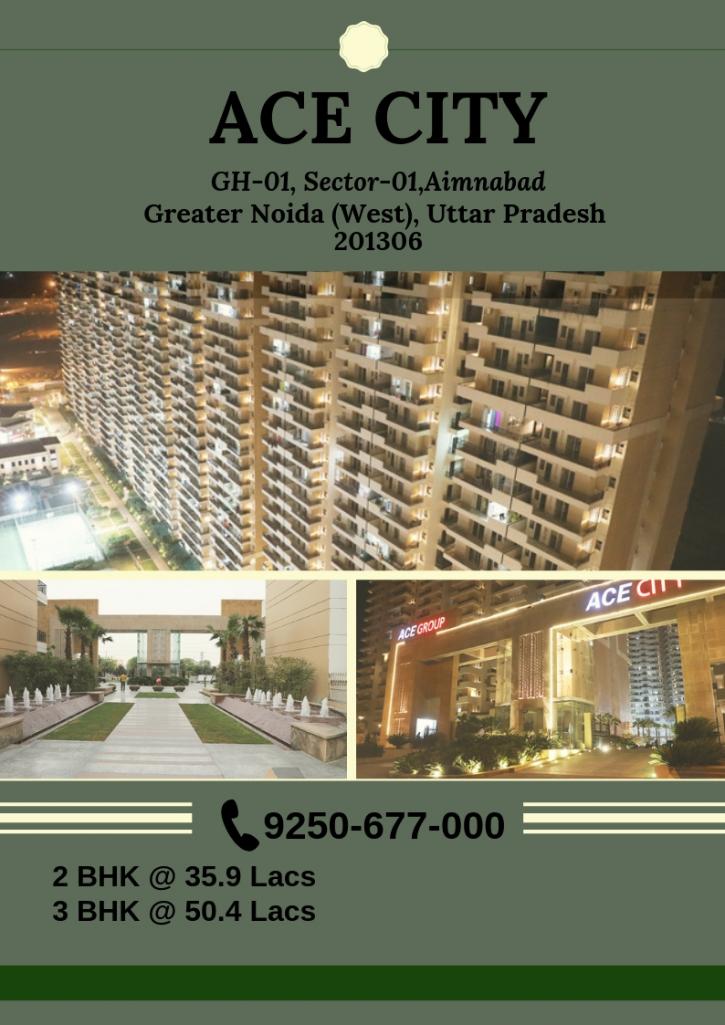 Image for Ace City 2/3 BHK in Gr Noida West with ID of: 3071552