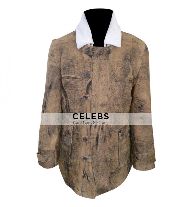 Image for The Dark Knight Rises Bane Light Brown Distressed Coat with ID of: 3074900