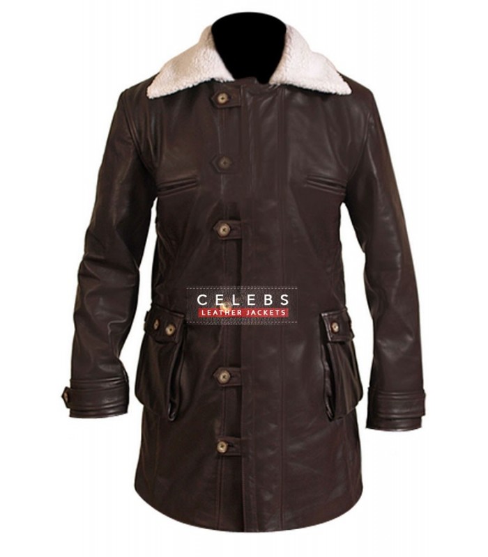 Image for Dark Knight Rises Bane Black Leather Coat/Jacket with ID of: 3074936