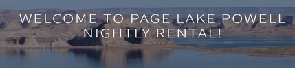 Image for Page Lake Powell Nightly Rental with ID of: 3075854