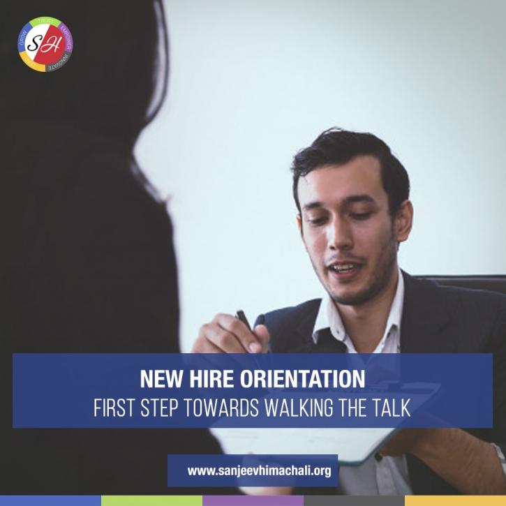 Image for New Hire Orientation First Step towards Walking the Talk with ID of: 3081993