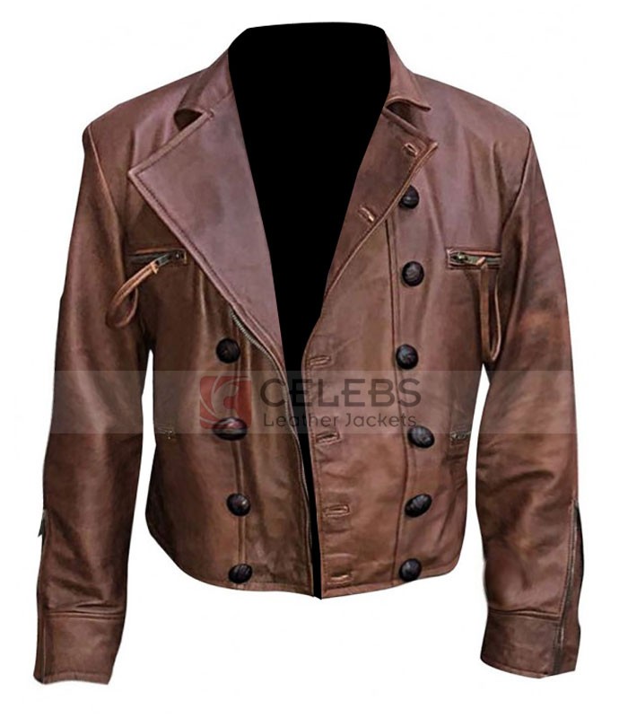 Image for Justice League Arthur Curry Brown Jacket with ID of: 3105830