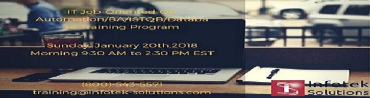 Image for IT Job-Oriented Software testing(QA)/BA/ISTQB Training Program with ID of: 3114697