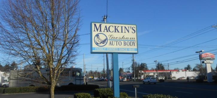 Image for Mackin's Gresham Auto Body with ID of: 3120310